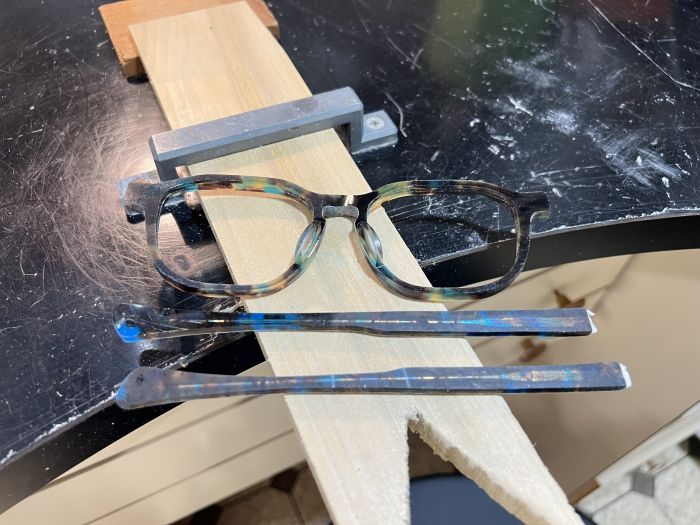 手作りメガネ体験