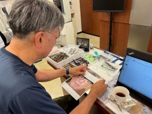 手作りメガネ体験