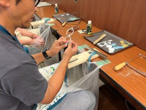 手作りメガネ体験