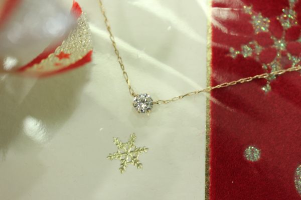 K18YGネックレス